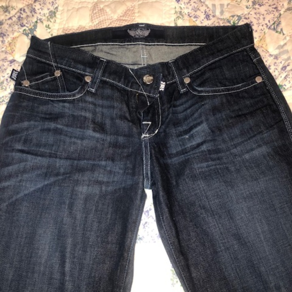 Rock & Republic size 27 wide leg jeans